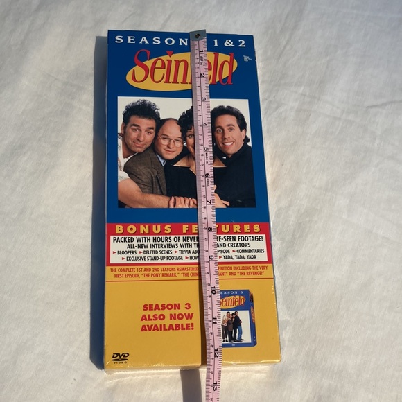 Seinfeld season 1 and 2 18 episodes 4 discs set - Picture 8 of 10